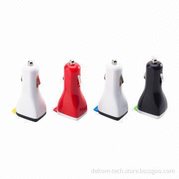 In-car Charger, dual USB Output, 2.1A output
